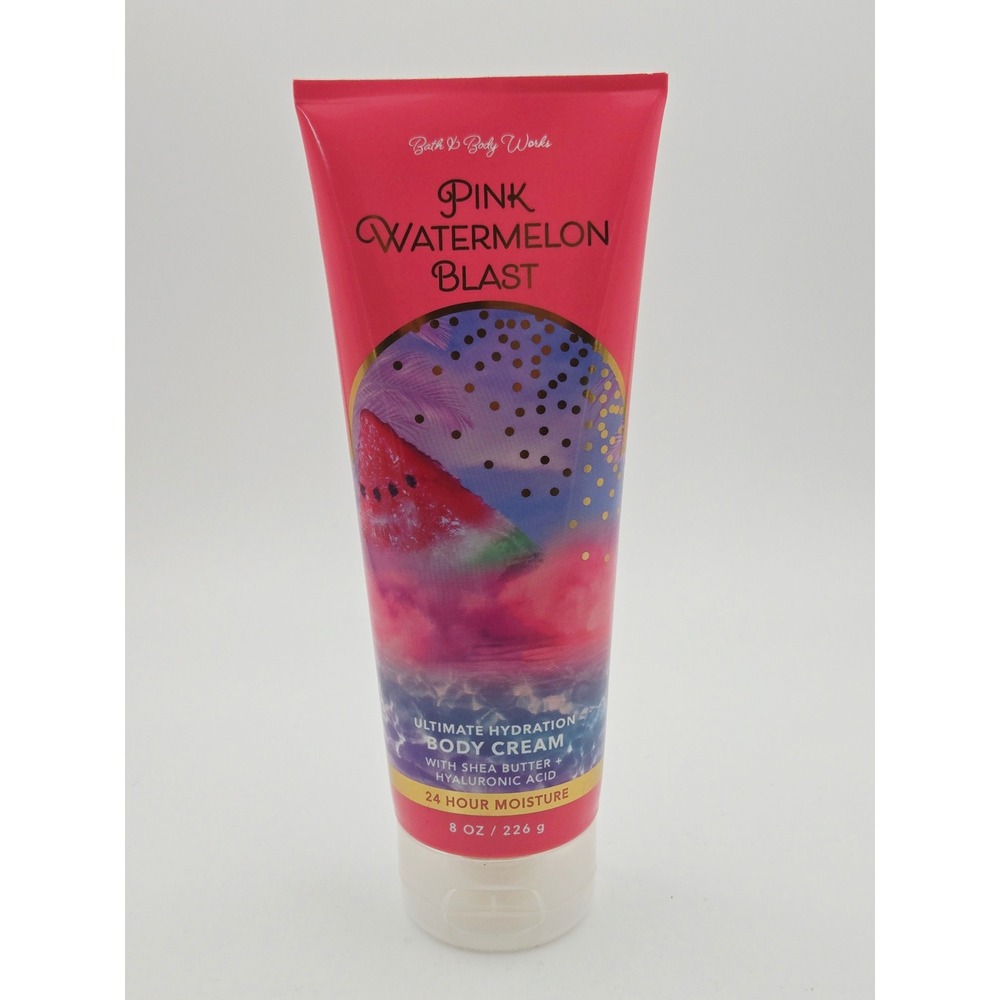 Bath & Body Works Pink Watermelon Blast Ultimate Hydration Body Cream 8oz 226g